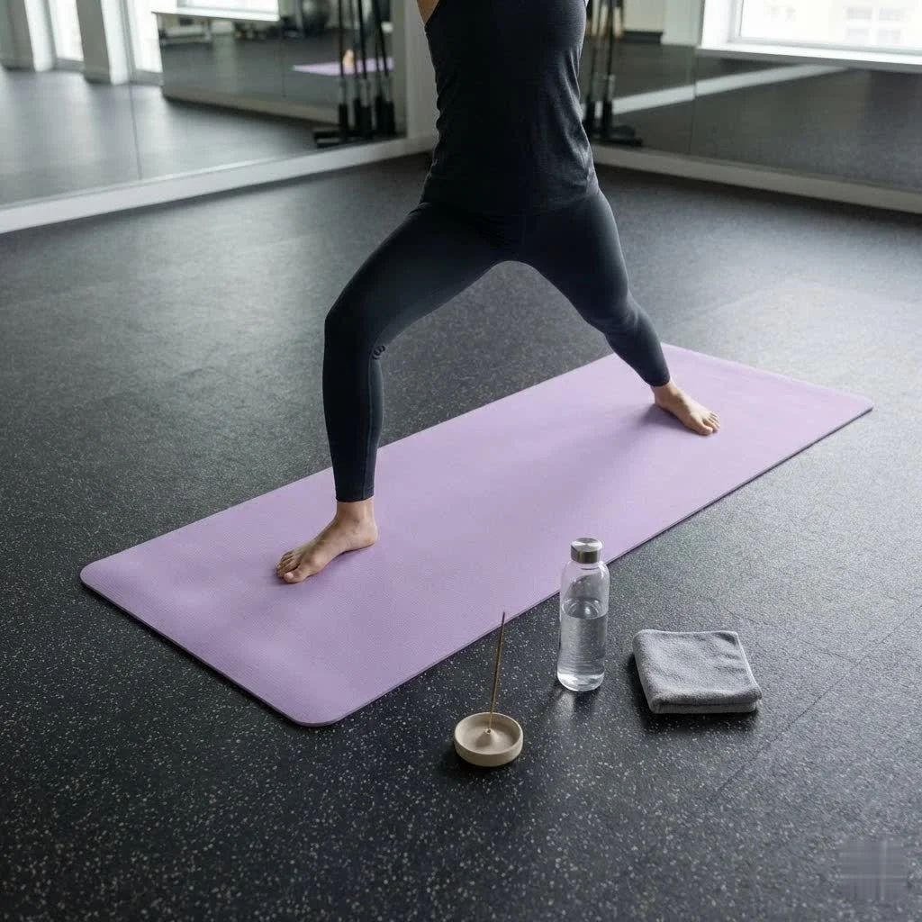 Yoga mat made of durable material
