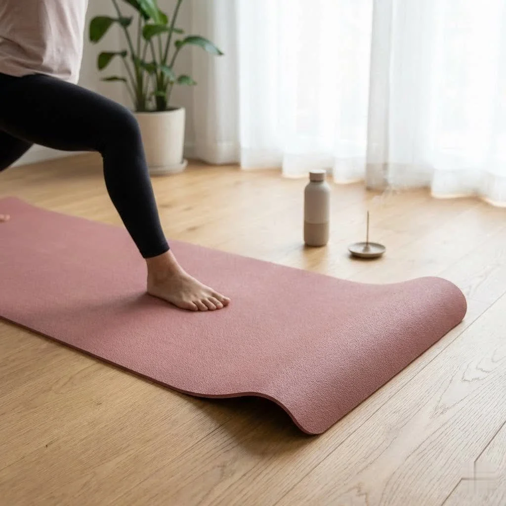 Hello Kitty yoga mat with playful design