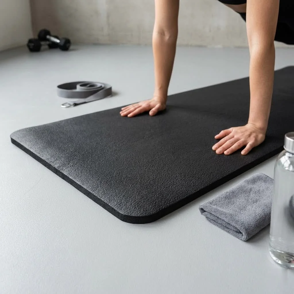 Yoga mat materials compared for non-slip performance