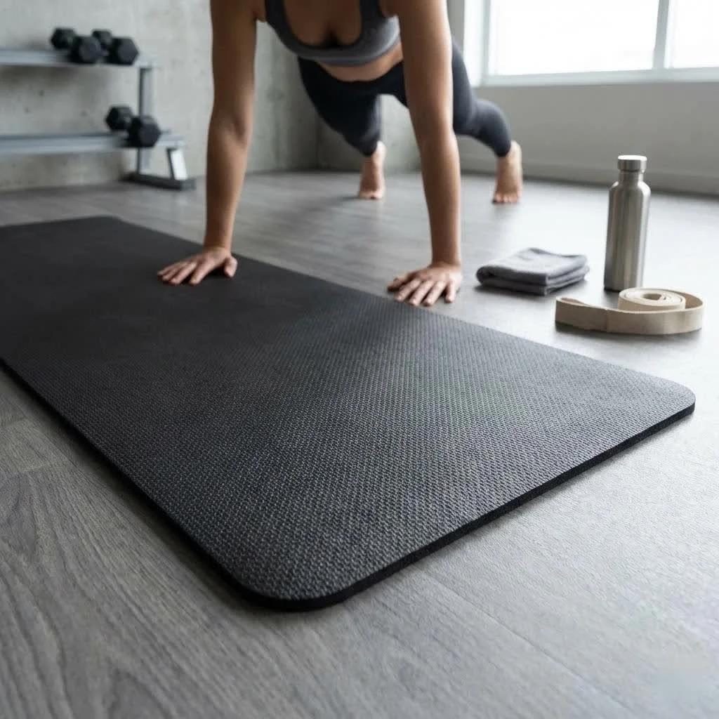 Choosing a thick yoga mat for enhanced comfort