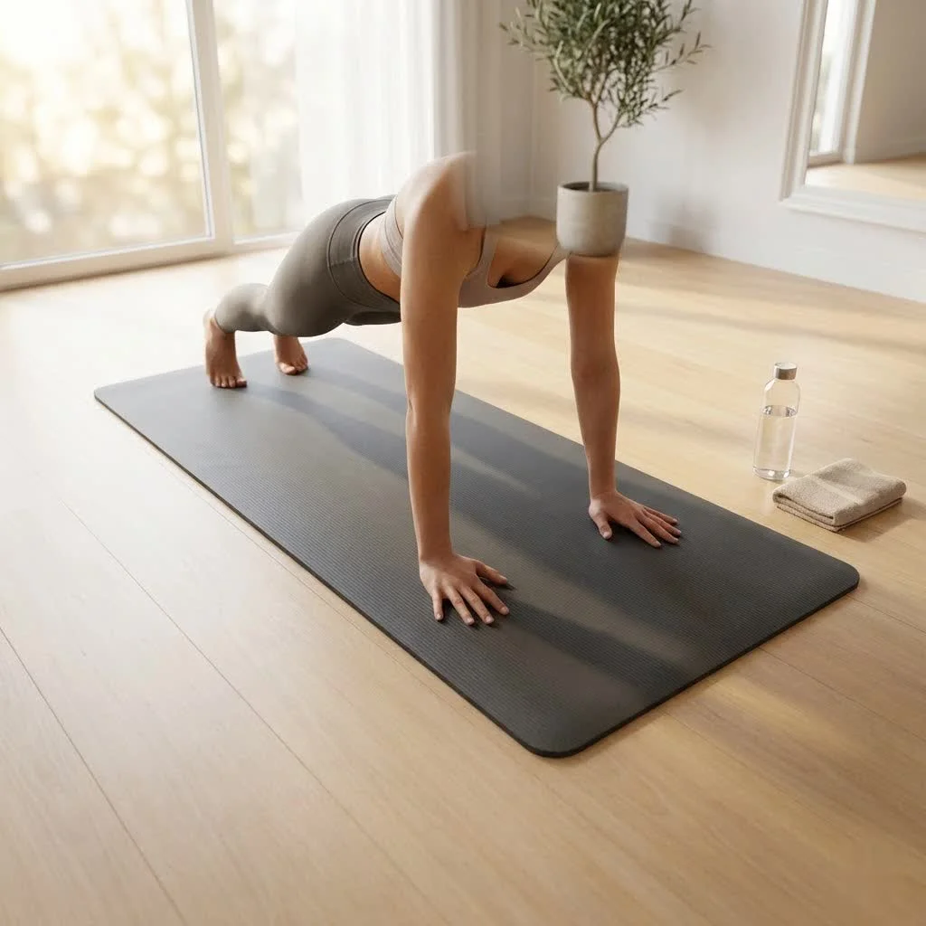 Yoga mat materials comparison